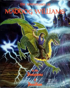 Adventures of Maddog Williams in The Dungeons of Duridian, The_Disk1 box cover front